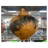 Handcrafted Burl Wood Hollow Form Sculpture
