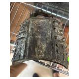 Decorative Asian Metal Bell with Raised Detailing