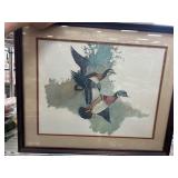 Framed Print of Ducks by Solberg