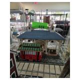 Department 56 Trolley Station with Trolley