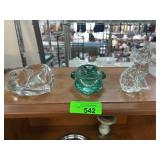 Glass Animal Candle Figurines Indiana Glass Etc