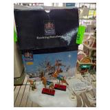 Carole Towne Rocking Reindeer Set with Box