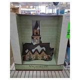Victorian Christmas Decor Church Building