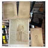 Five Antique Photographs