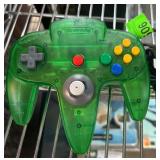 Nintendo 64 Green Translucent Controller