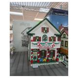 Snow Village Ceramic Peppermint Porch