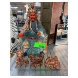 Ceramic and Metal Figurines