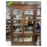 Wooden Wall Shelf With Arched Openings