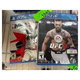 PS4 NBA 2K18 and UFC 3 Games Lot