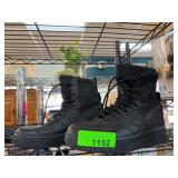 Black Nike Tactical-Style High-Top Boots