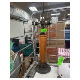 Wood and Metal Table Lamp Base