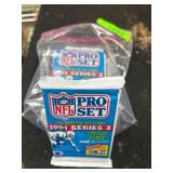 1991 NFL Pro Set Series 1 Trading Cards (10 Packs)