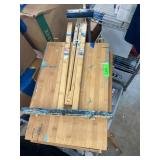 Wooden Easel with Painting Supplies
