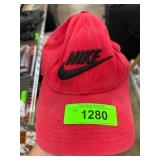 Red Nike Adjustable Baseball Cap