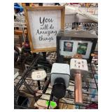 Electronics and Decor Lot