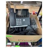 7 Yealink Office Phones