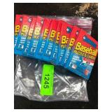 Donruss Baseball Puzzle and Cards, 10-Pack