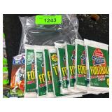 1990 Fleer Football Card Packs in Bag