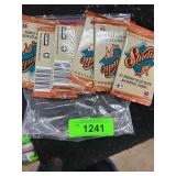 Studio Baseball Card Packs in Bag