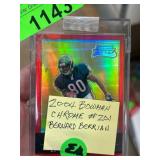 2004 Bowman Chrome #201 Bernard Berrian Card