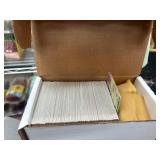 Baseball Trading Card Lot in Cardboard Box
