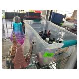 Nail Polishes and Eiffel Tower Decor Pieces