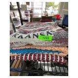 Three Colorful Textiles