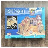 Wrebbit Puzz-3D Mediterranean Village Puzzle