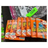 7 Donruss Baseball Card Packs