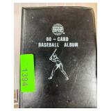 80-Card Baseball Album With Cards