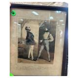 Antique Cours De Droit Framed Print