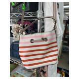 Kate Spade Multicolor Striped Bucket Bag