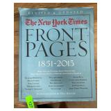 The New York Times Front Pages, 1851-2013