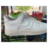 Nike Air Force 1 Low White Sneakers, Size US 8