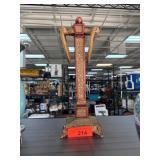 Decorative Metal Towel Holder with Ornate Design