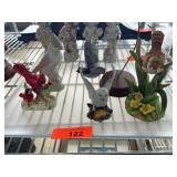 Porcelain Bird Figurines