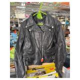 Dallas Leathers Black Motorcycle Jacket