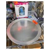 Kensington Aluminum Serving Plate with Etched Desi