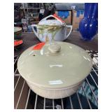 Hall China Lidded Casserole Dish
