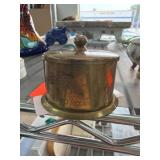 Brass Stamp Roll Holder with Personalized Lid
