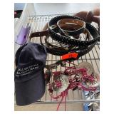 Western-Themed Belts and Cap