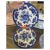 Royal Stafford Blue Floral Plates