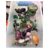 Polished and Raw Gemstones