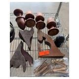 Wooden Items Lot with Accessories