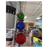 Hanging Glass Buoy Float Trio