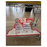 Stout Marketing Budweiser Tin Sign