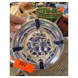 Delft Blue Hand-Painted Plate From Holland