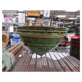 1920s Nelson Green Glazed Ceramic Mixing Bowl