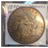 1899-O Morgan Silver Dollar Coin in Protective Cas