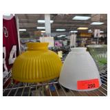 Ribbed Glass Light Shades